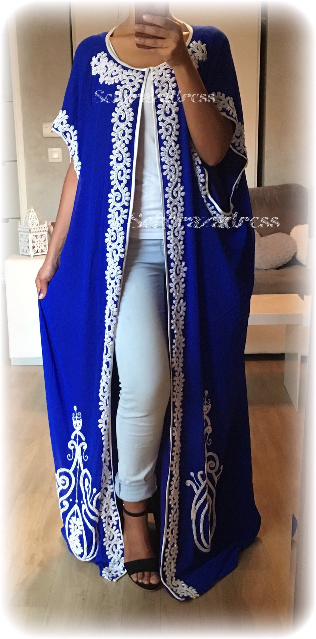Gilet Ayda bleu roi
