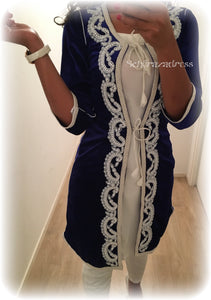 Gilet Sinda bleu roi