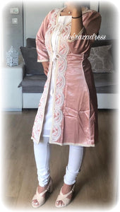 Gilet Sinda satin/rose